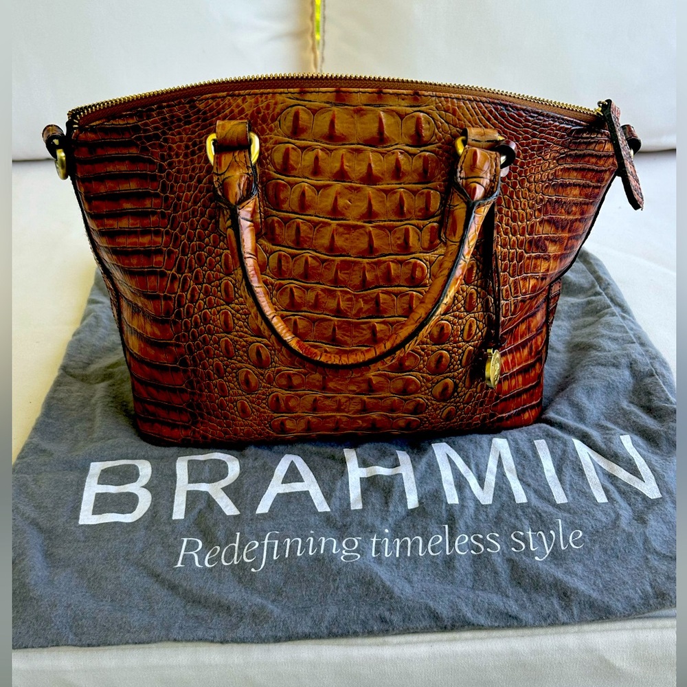 Brahmin Croc Bag (medium)